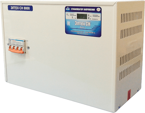 Стабилизатор напряжения Элтех СН 6000 престиж