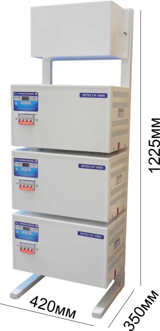 Трехфазный стабилизатор Элтех СН 8000*3 эко 