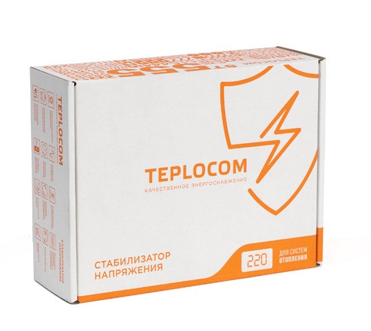 Стабилизатор напряжения для котла TEPLOCOM ST-222/500-И 